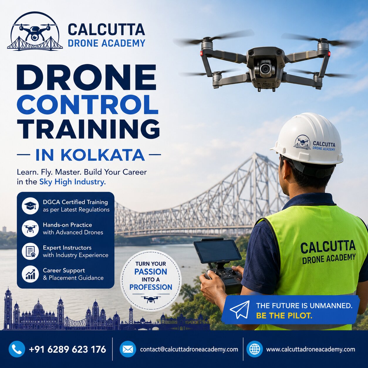 Best Drone Control Training in Kolkata for Aspiring Drone Pilot